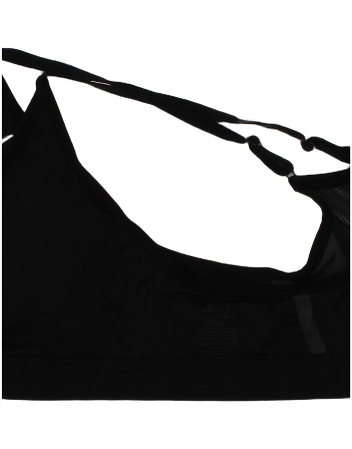 Haut de soutien-gorge de sport Nike Dri Fit pour femme, noir moyen