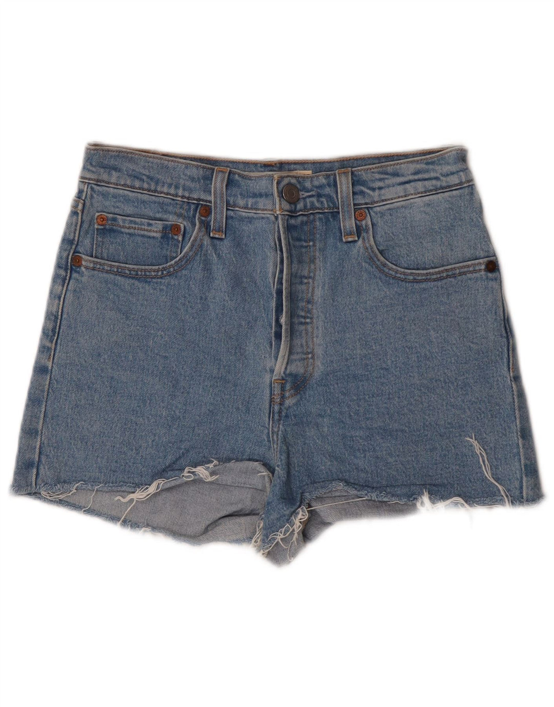 Levi's Short en Jean Femme W28 Bleu Moyen Coton