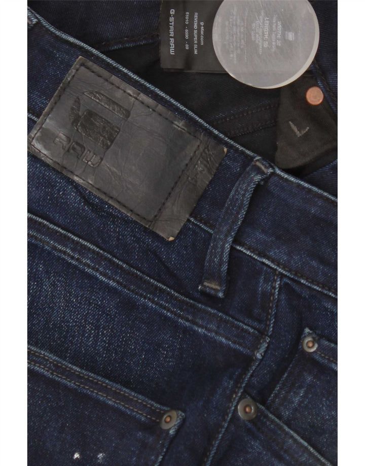 G-Star Jean Revend Slim W32 L30 Bleu Marine Coton Homme