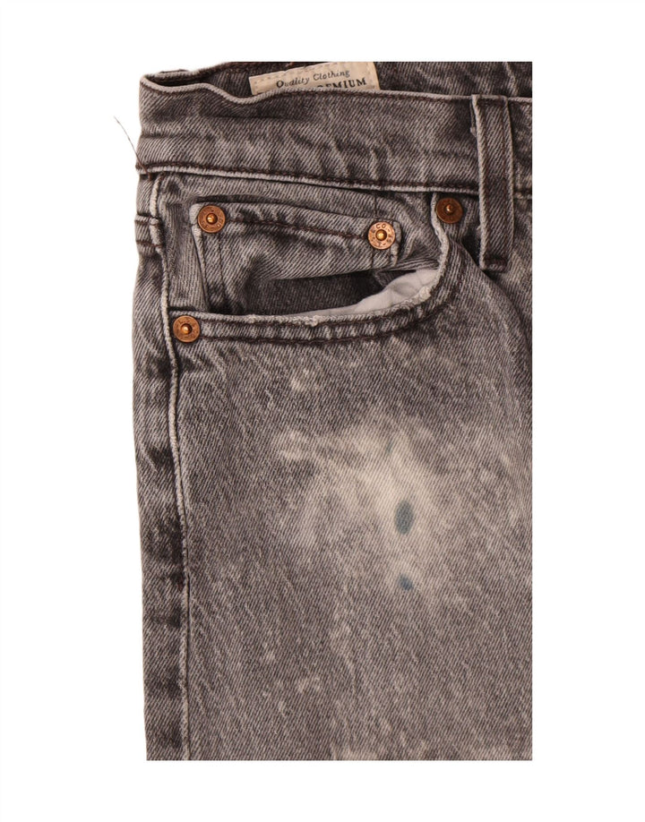 Levi's Jean Droit Wedgie Femme W26 L26 Gris Coton