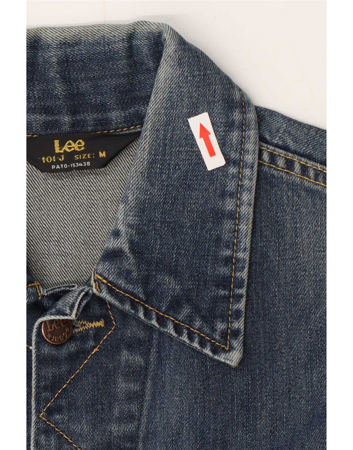 Lee Veste en jean pour femme UK 14 Bleu moyen Coton