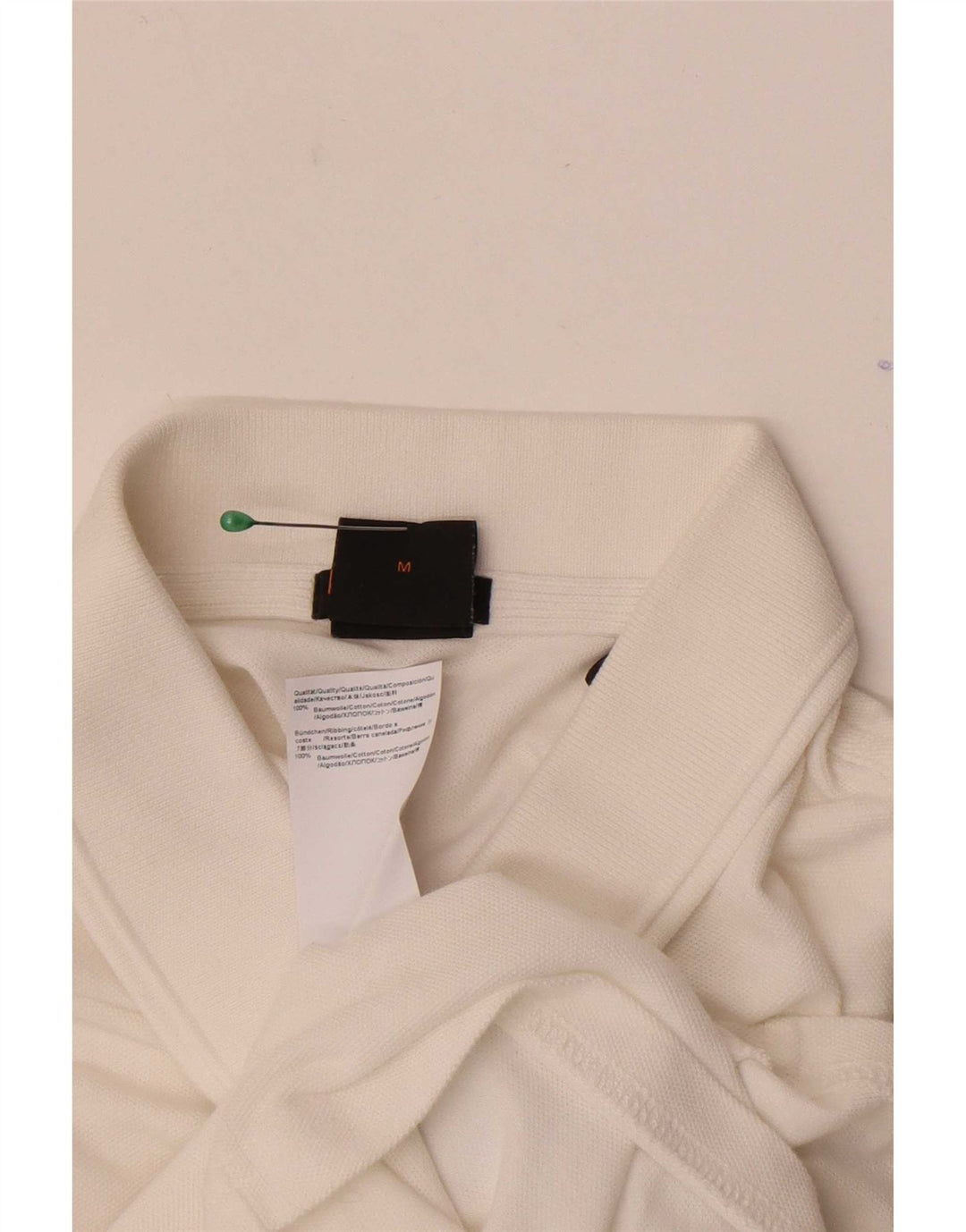Hugo Boss Polo Slim Fit en coton blanc moyen