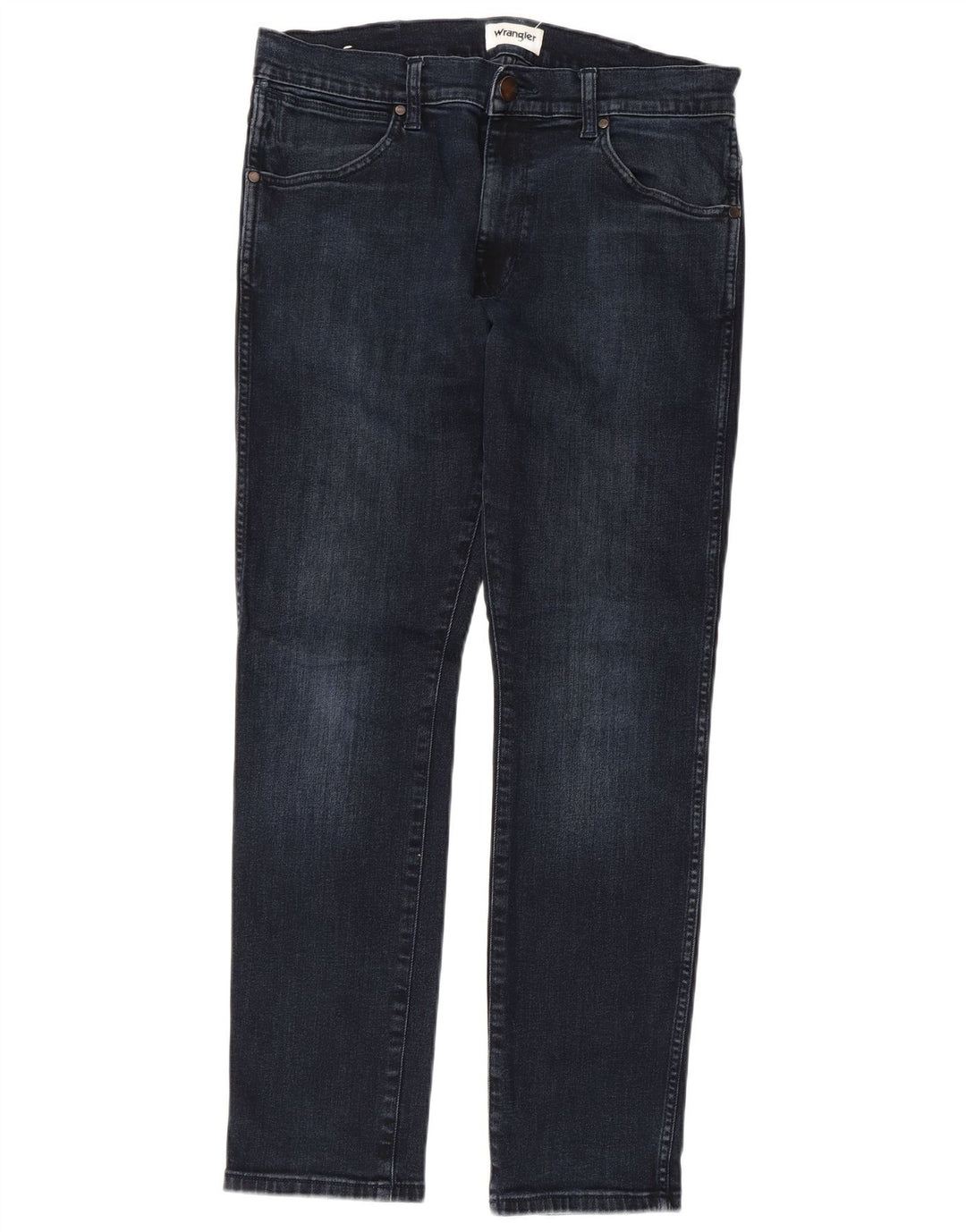 WRANGLER Jean Larston Slim Homme W32 L32 Bleu Coton