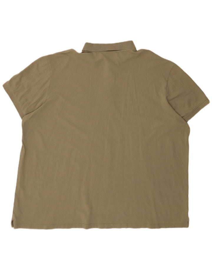 Kappa Polo Homme 6XL Kaki Coton