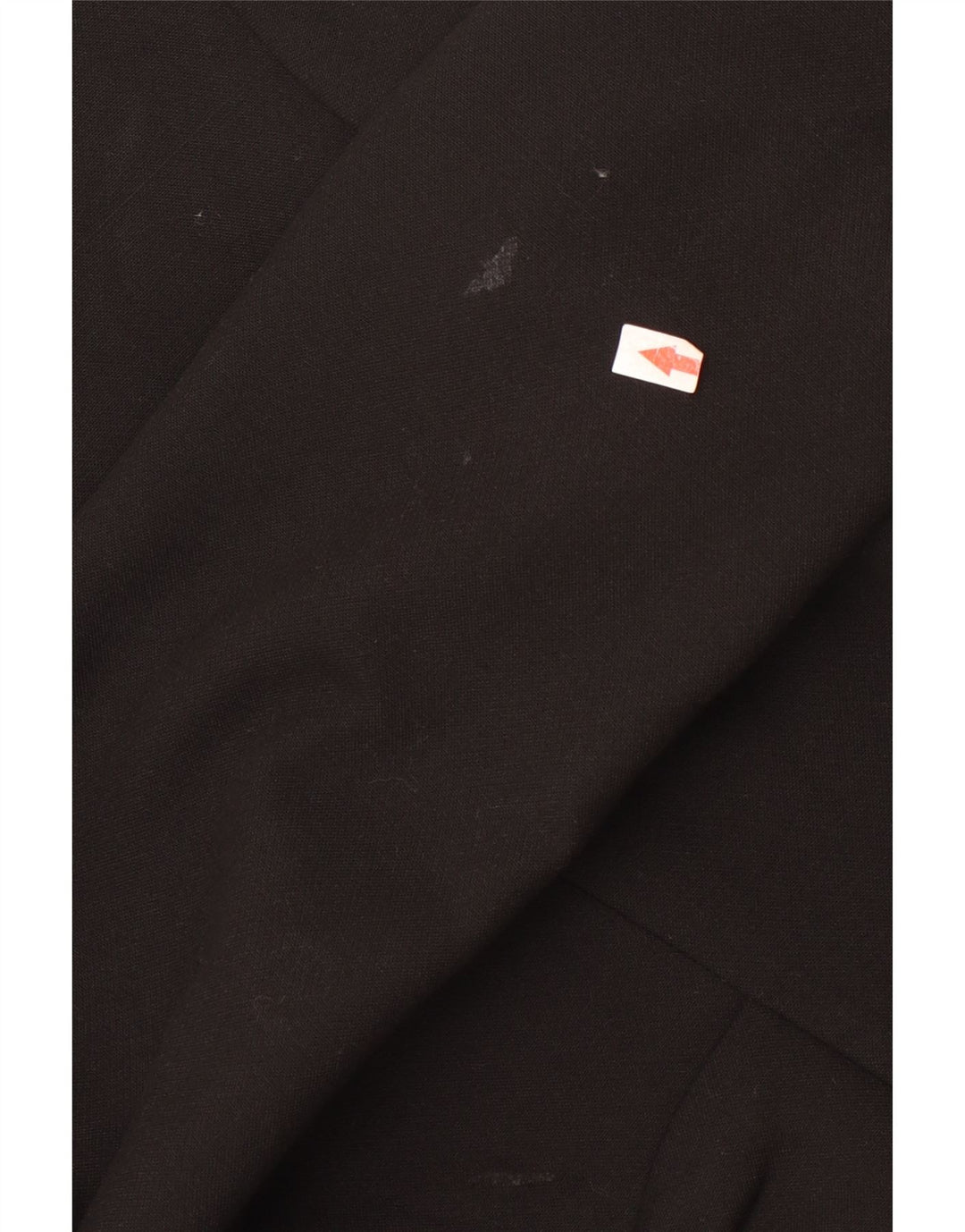 Zara Manteau croisé pour femme UK 12 Medium Noir Polyester