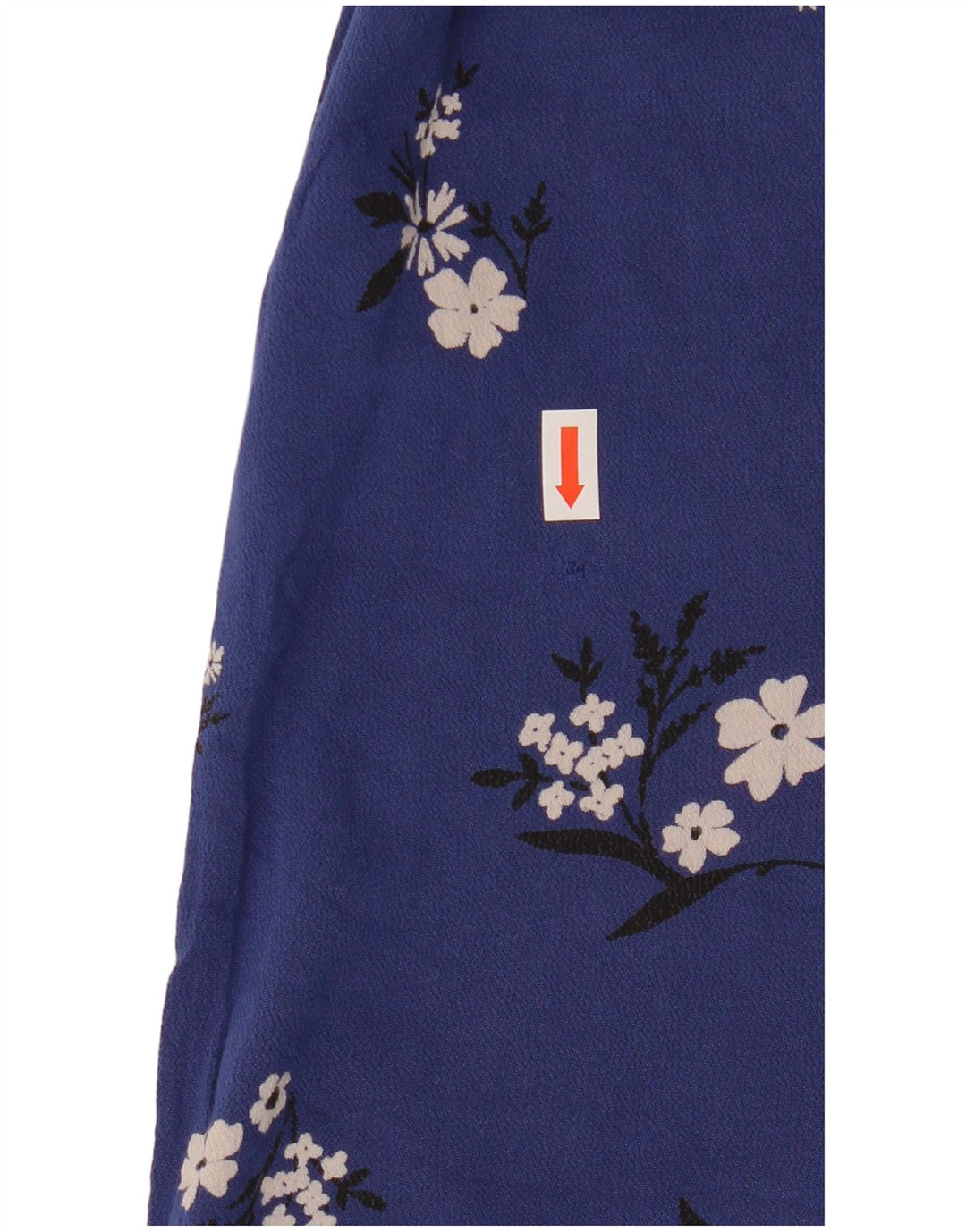 Marks & Spencer Chemisier à manches longues pour femme UK 12 Bleu marine moyen floral