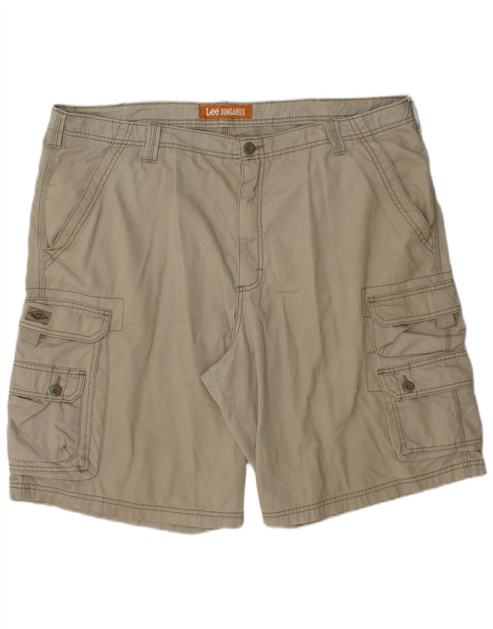 LEE Salopette Cargo Short Homme W42 2XL Coton Beige