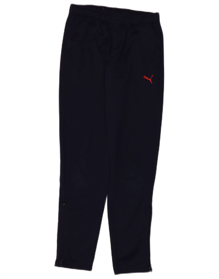 Puma Pantalon de Survêtement Garçon 13-14 ans Bleu Marine Polyester