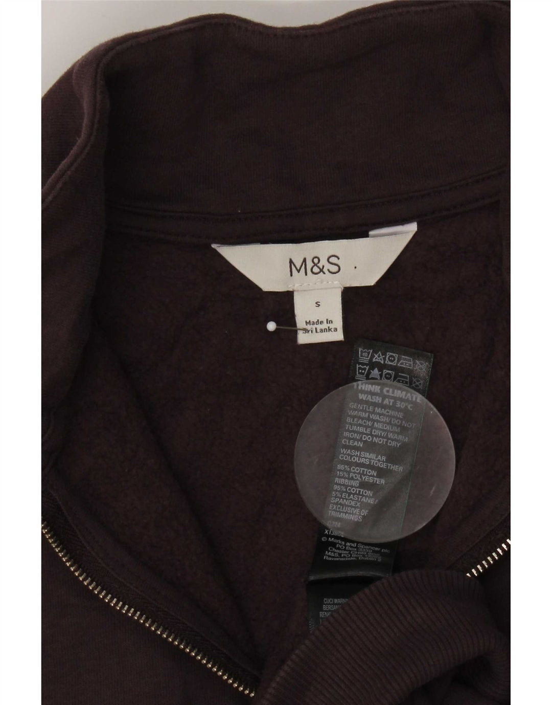 Marks & Spencer Sweat-shirt surdimensionné pour femme UK 10 Petit Violet