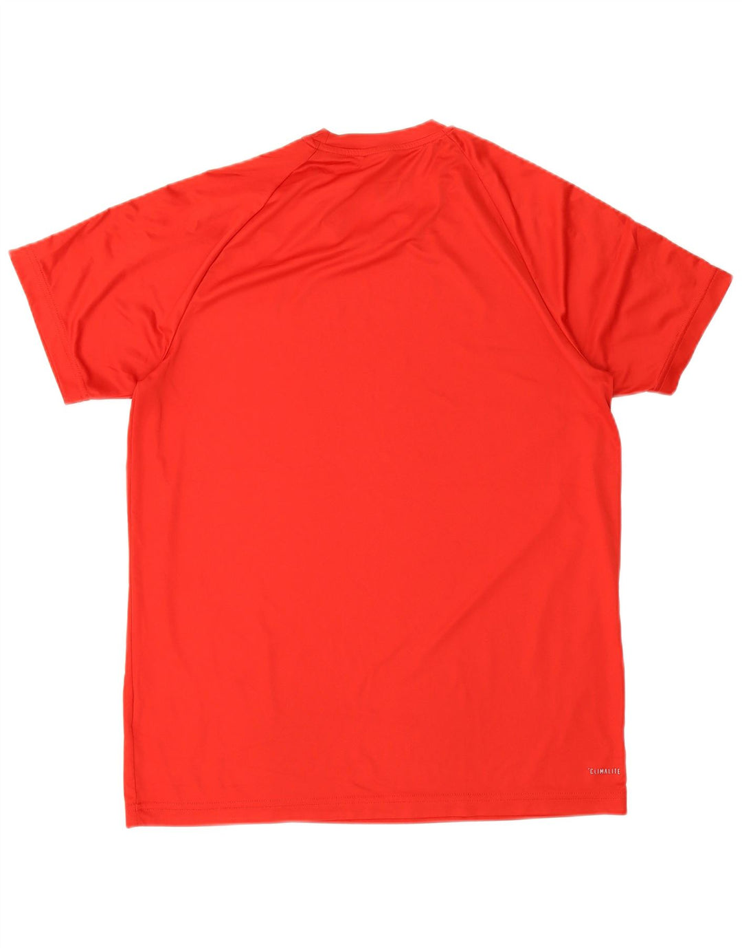 Adidas Hommes Climalite T-Shirt Haut Grand Rouge Polyester