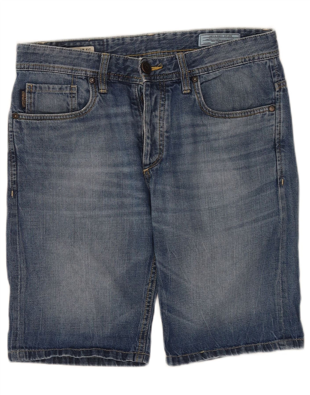 Short en jean coupe régulière pour homme W32 Medium