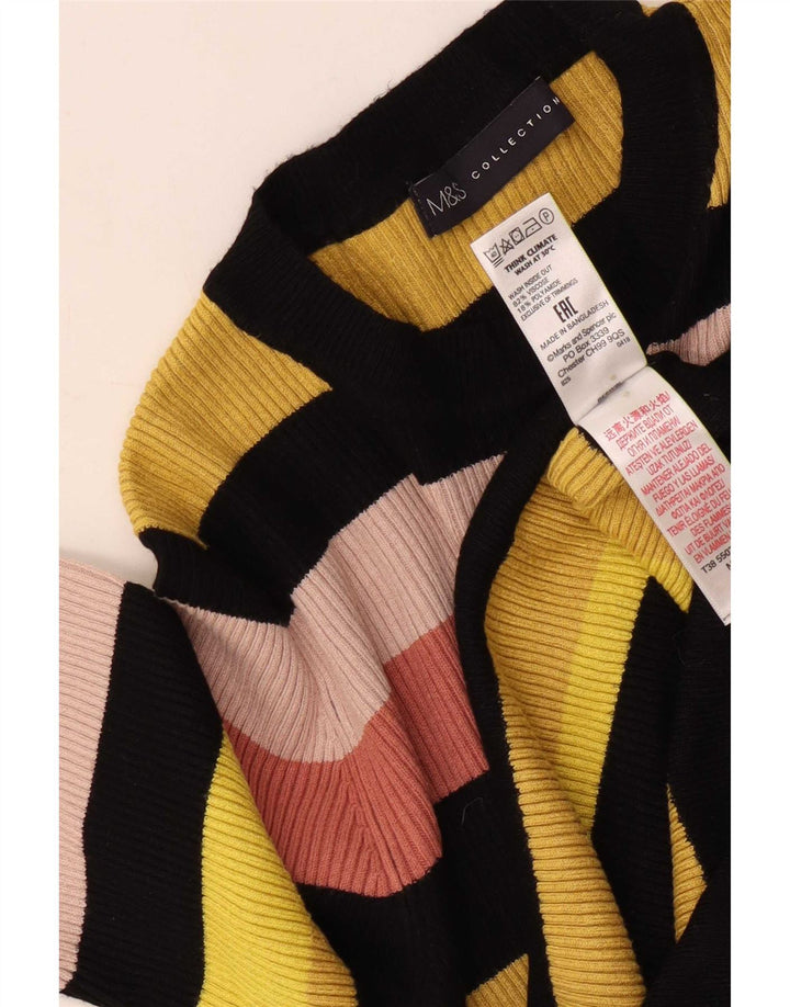 Marks & Spencer Chemisier pour femme UK 12 Medium Multicolore Rayé
