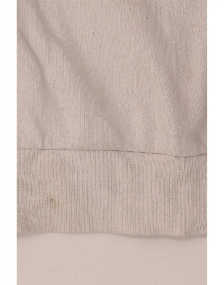 Champion Veste de Survêtement Homme Blanc Moyen Coton Colorblock