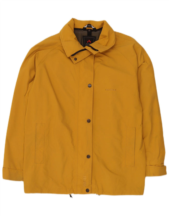 AESSE Veste de pluie surdimensionnée pour femme IT 46 Large Jaune Nylon
