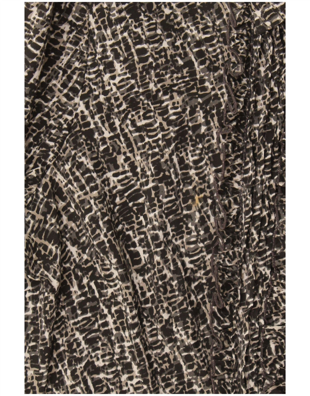 Valentina's Chemise à motif abstrait pour femme UK 14 Coton gris moyen