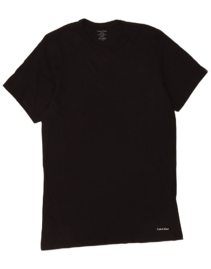 Calvin Klein T-Shirt Homme Petit Noir Coton