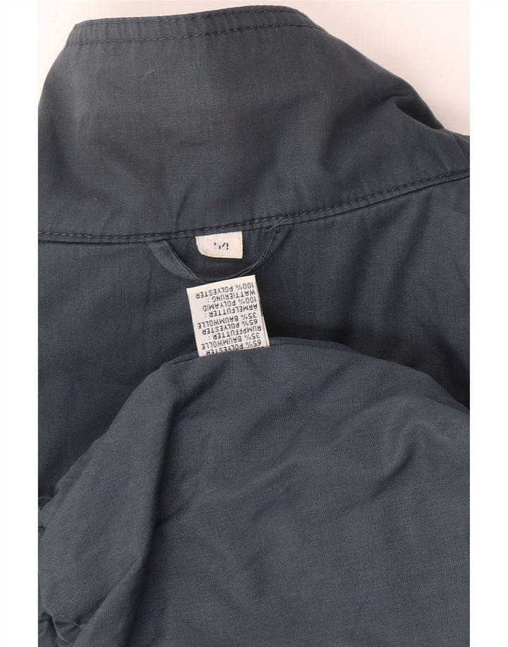 VINTAGE Mens Bomber Jacket IT 54 2XL Grey Polyester Vintage Vintage and Second-Hand Vintage from Messina Hembry 