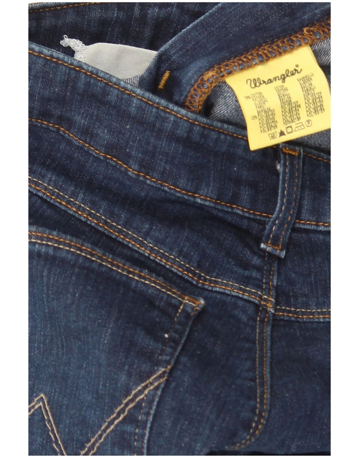 Wrangler Jean Évasé Femme W31 L32 Bleu Marine Coton