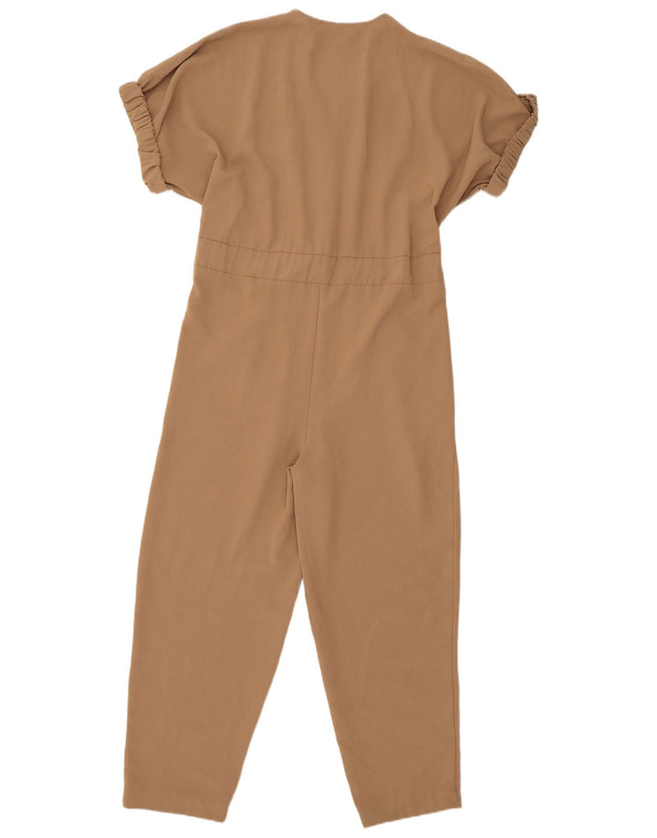 Zara Combinaison Femme UK 10 Petit Beige