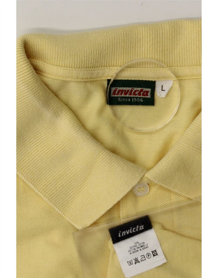 Invicta Polo Homme Grand Jaune Coton