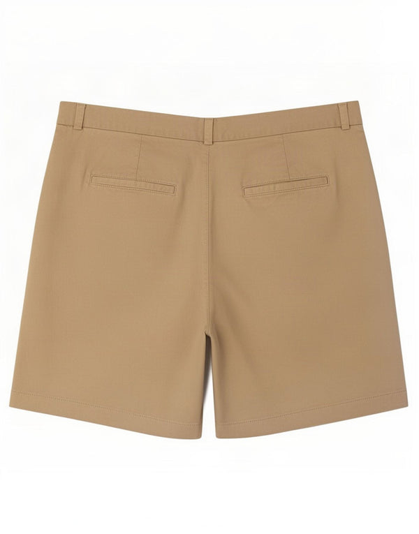 Marks & Spencer Short Chino Femme UK 16 Large W32 Coton Beige