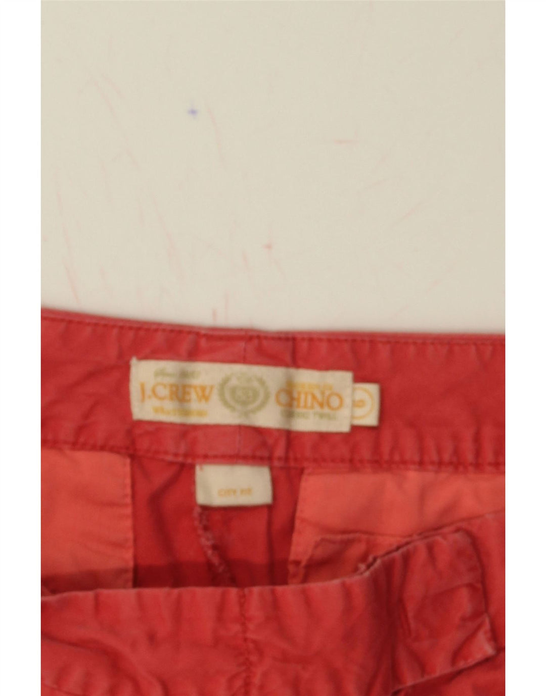 J. CREW Womens Chino Shorts US 6 Medium W32 Pink Cotton Vintage J. Crew and Second-Hand J. Crew from Messina Hembry 