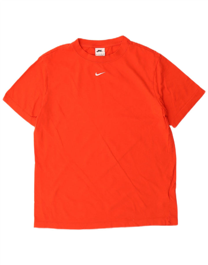 NIKE T-Shirt Homme Top XS Orange Coton