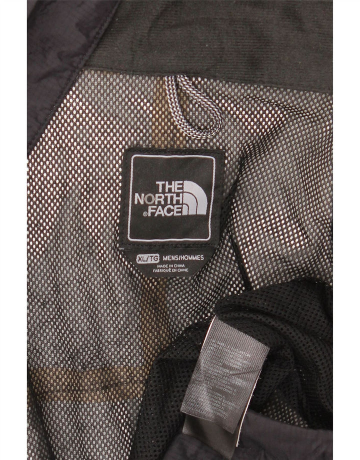 THE NORTH FACE Veste de pluie à capuche pour homme UK 42 XL Nylon noir