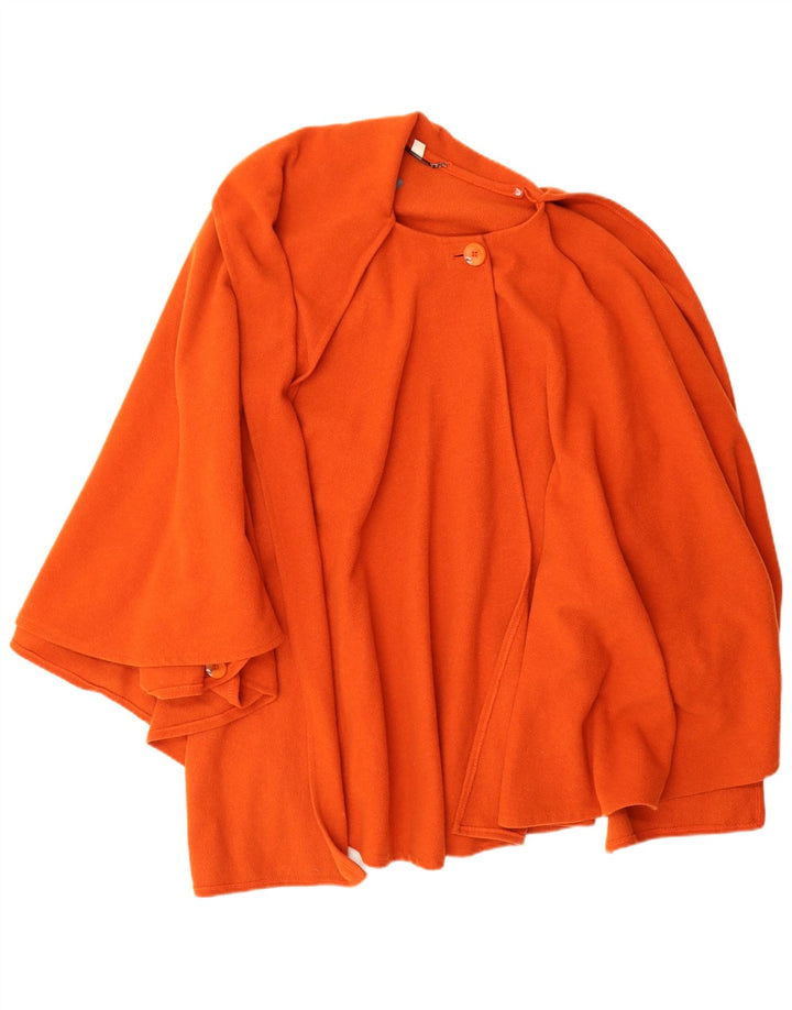 Adagio Femme Poncho Manteau IT 36/38 XS Orange