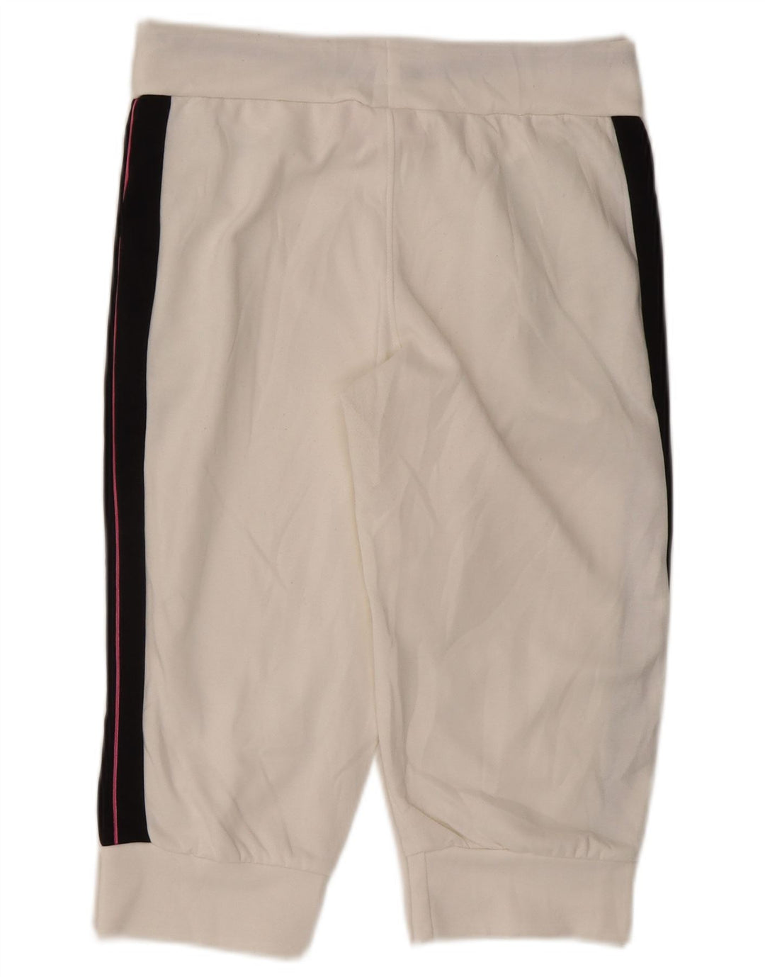 PUMA Short de sport pour femme UK 12 Medium Blanc Colorblock