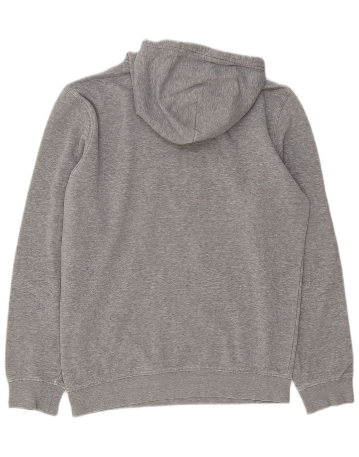 CHAMPION Pull à Capuche Graphique Homme Gris Moyen Moucheté Coton