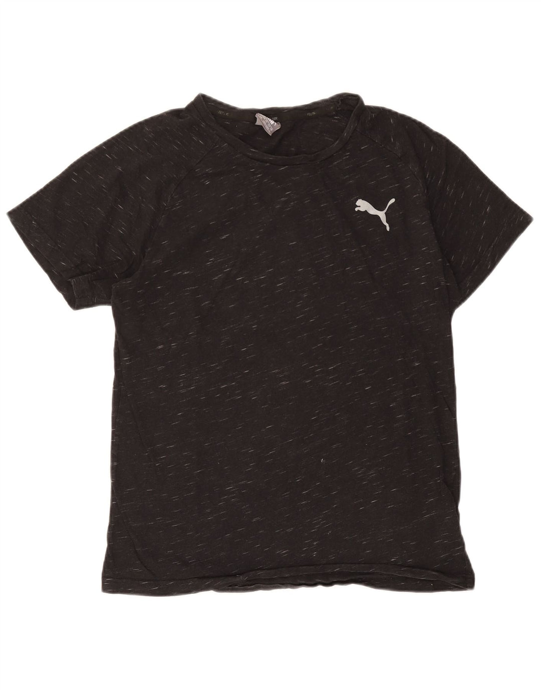 Puma T-Shirt Homme Grand Gris Moucheté Coton