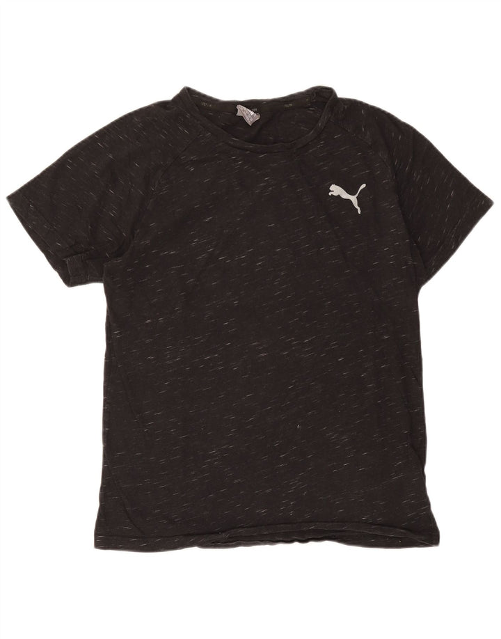 Puma T-Shirt Homme Grand Gris Moucheté Coton