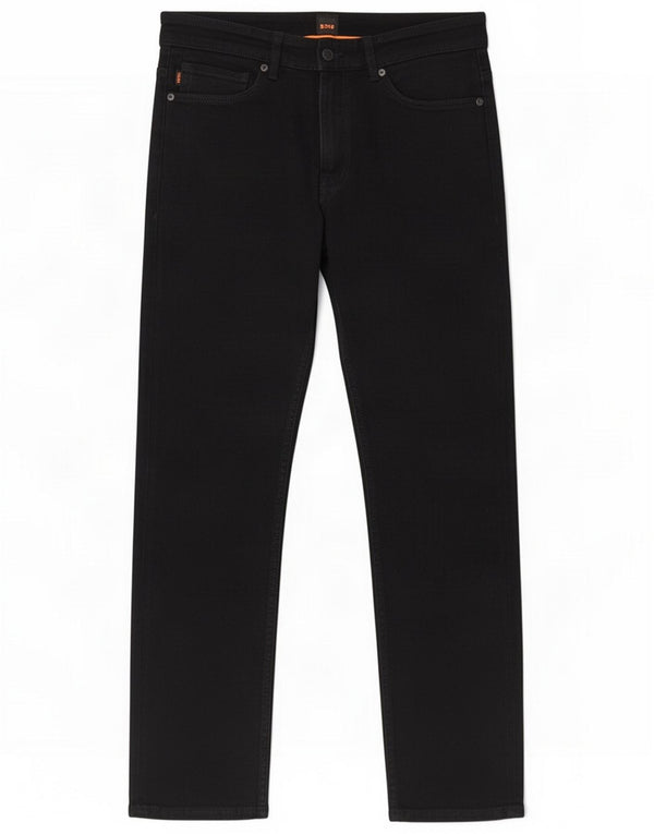 Hugo Boss Mens Slim Jeans W32 L32 Noir Coton