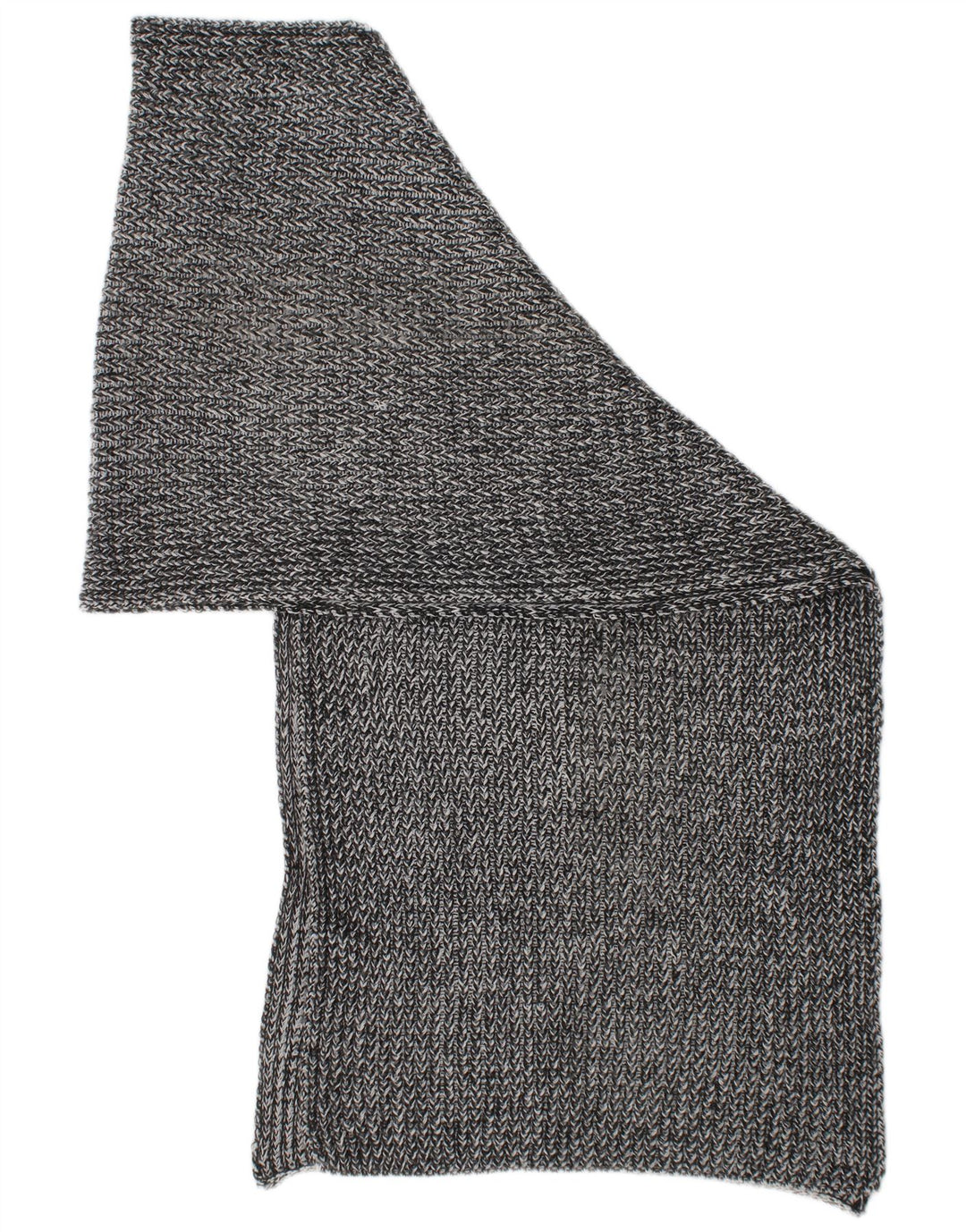Liu Jo Écharpe rectangulaire en tricot pour homme Taille unique Gris moucheté classique
