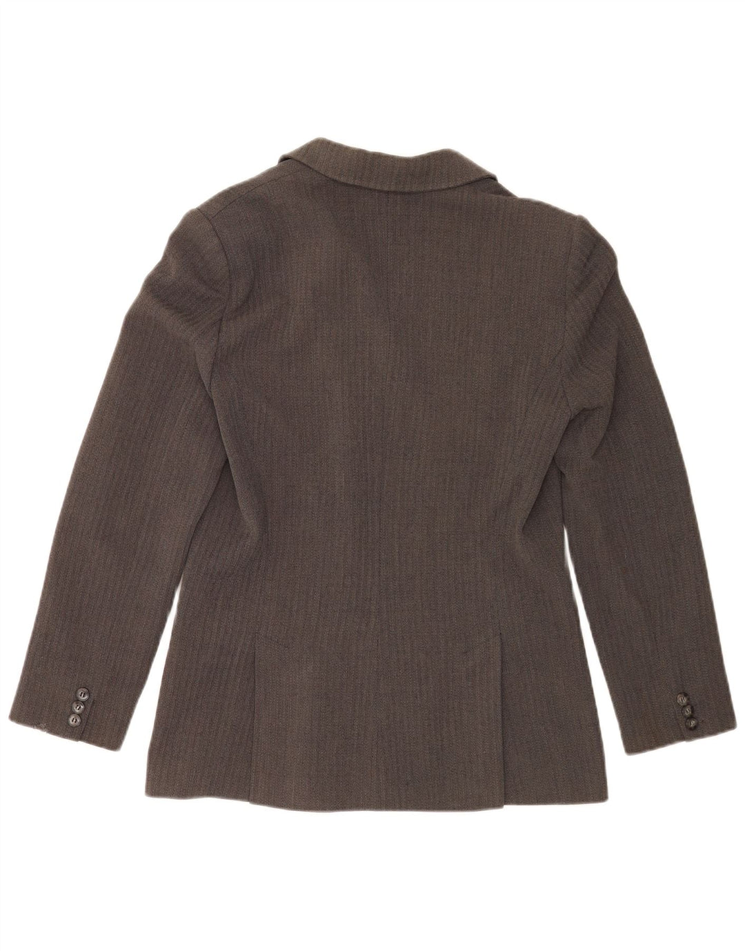 Max Mara Veste blazer week-end pour femme UK 16 Grand chevron gris