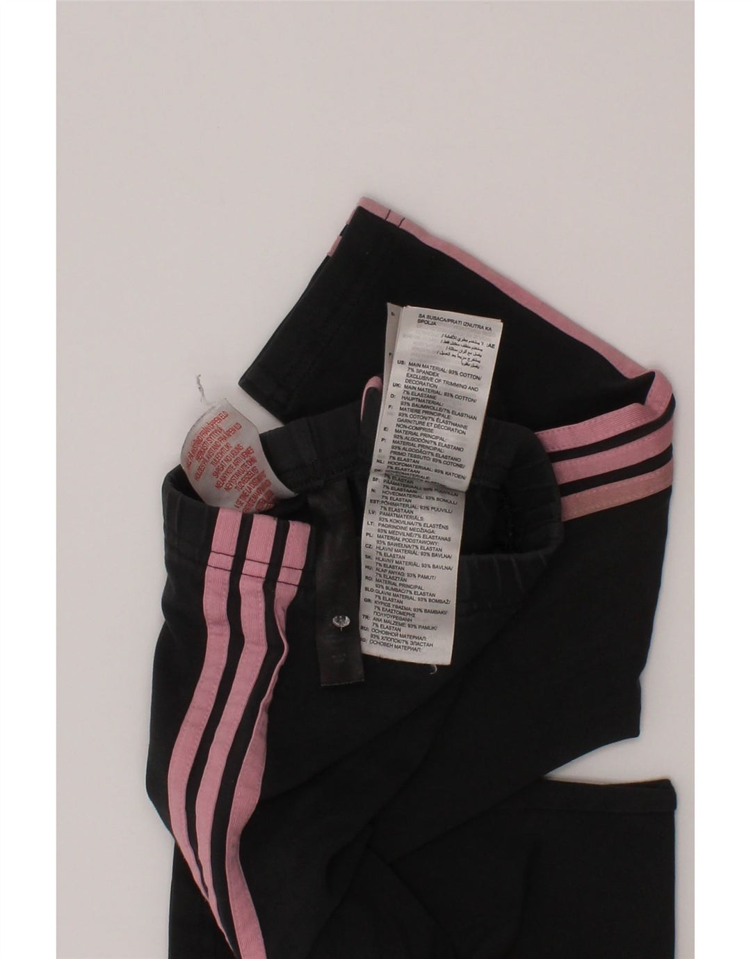 Adidas Leggings Fille 3-4 ans Gris Coton