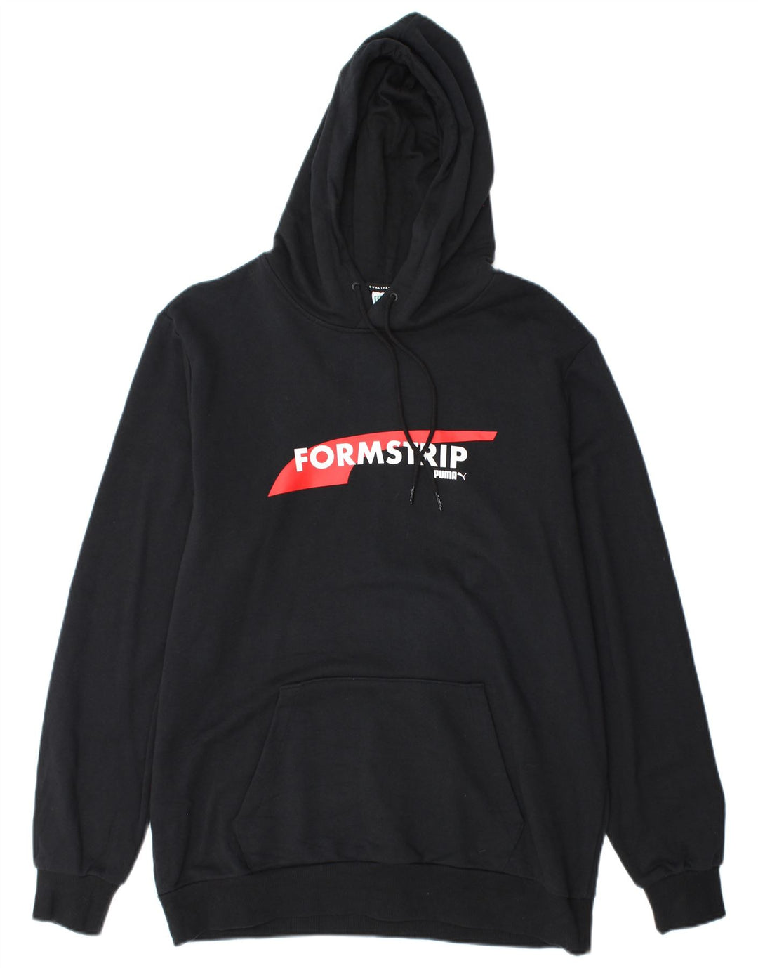 PUMA Sweat à capuche graphique pour homme, grand, noir