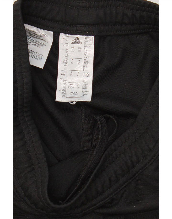 ADIDAS Mens Tracksuit Trousers XS  Black Polyester Vintage Adidas and Second-Hand Adidas from Messina Hembry 