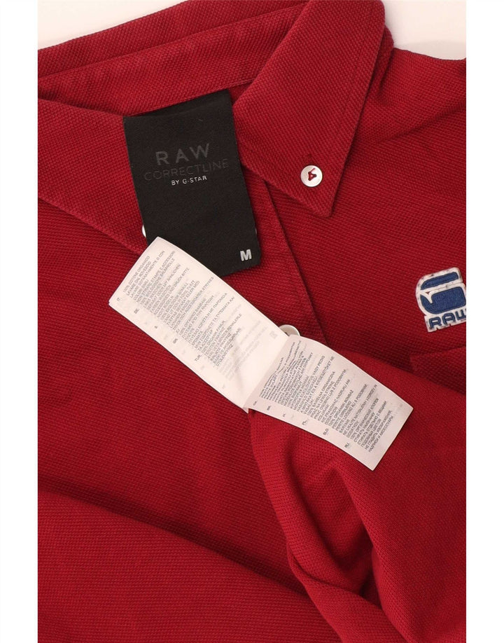 G-Star Polo Homme Coton Bordeaux Moyen