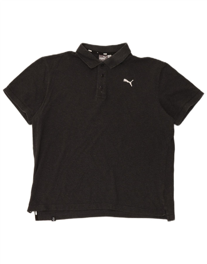 Puma Polo Homme Grand Gris Coton