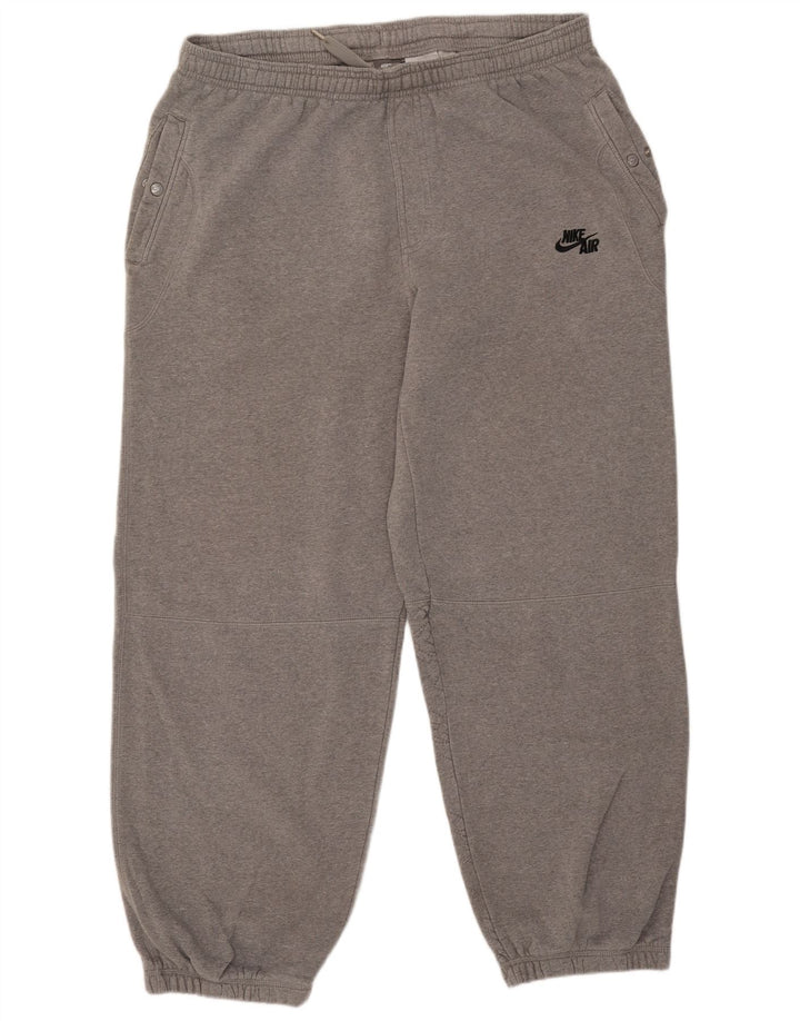 Nike Pantalon de survêtement pour homme en coton gris 2XL