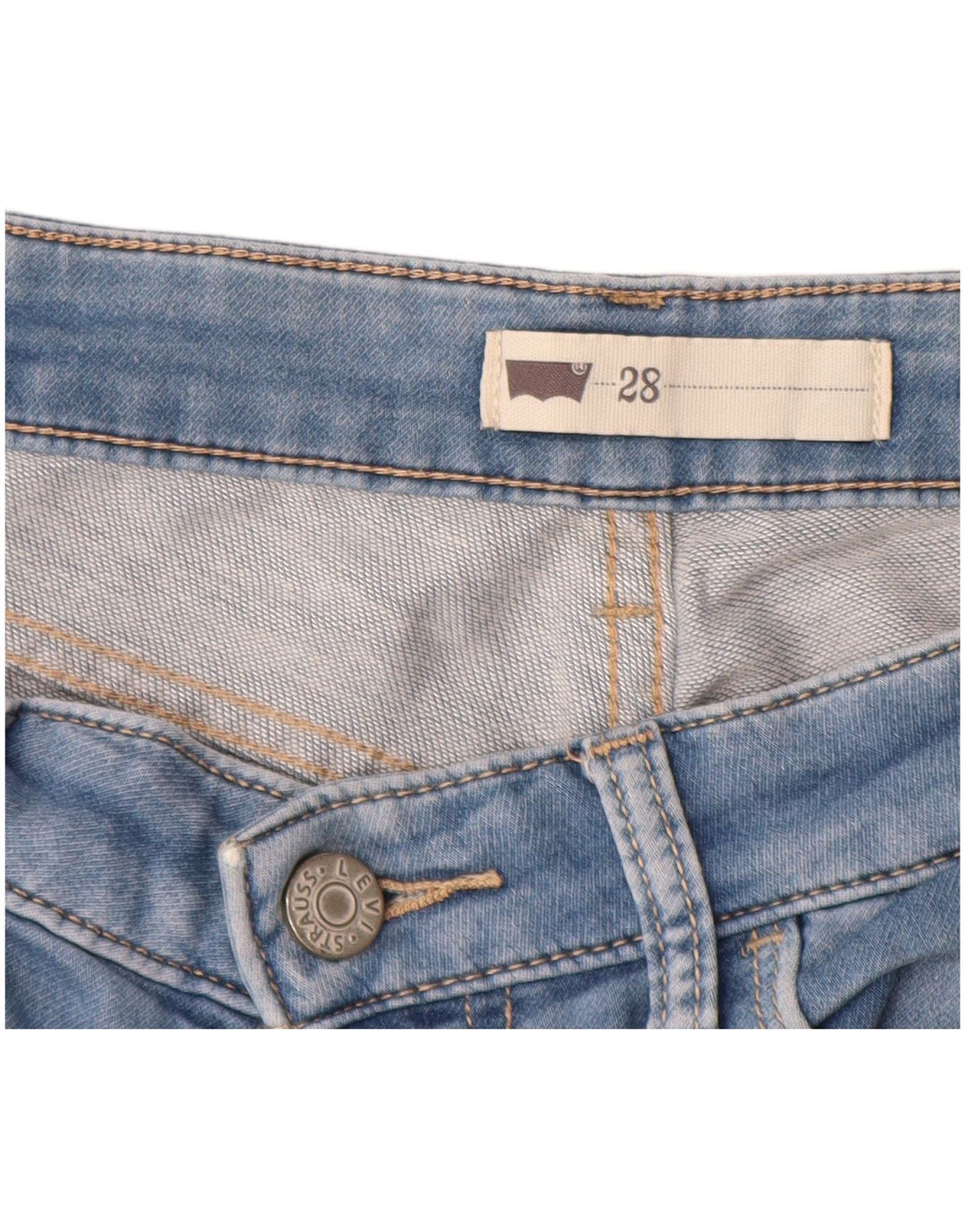 Levi's Bermuda Denim Femme W28 Bleu Moyen