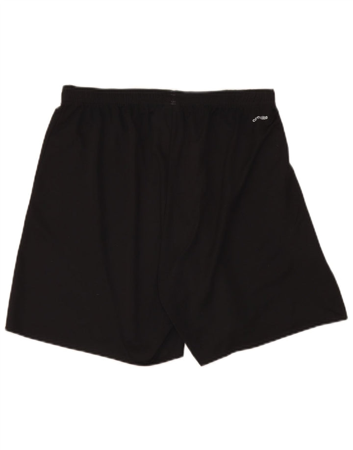 Adidas Short de sport Climalite pour homme, grand, noir, polyester