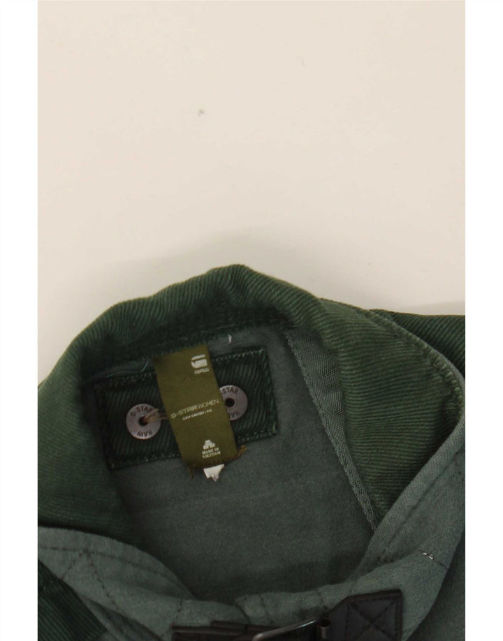 G-Star Chemise en jean Small Vert Coton Homme