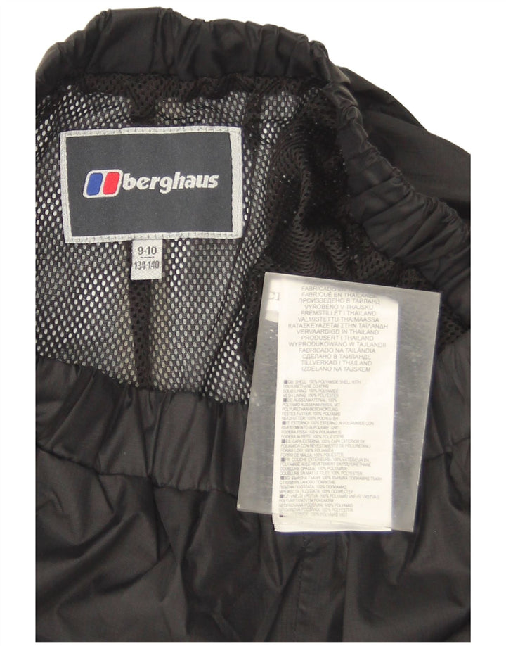 Berghaus Pantalon imperméable garçon 9-10 ans noir polyamide
