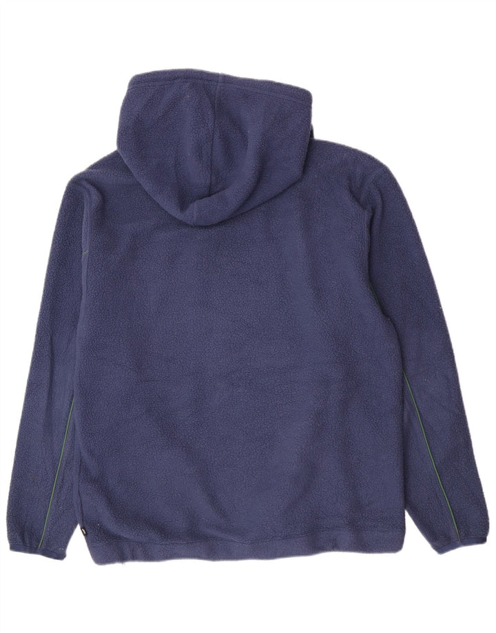 Nike Pull à capuche en polaire pour homme Taille L Bleu marine Polyester