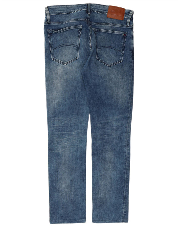Tommy Hilfiger Jean Slim Homme W32 L29 Bleu Coton