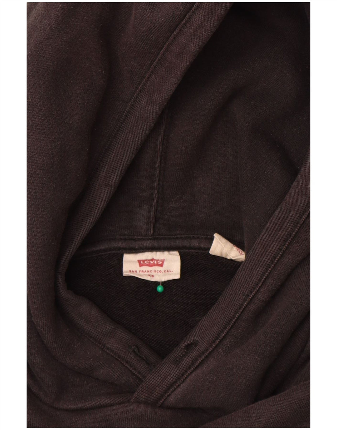 Levi's Pull à capuche XS Homme Noir Coton