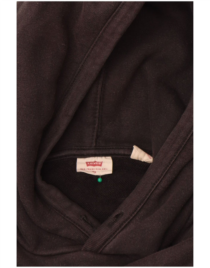 Levi's Pull à capuche XS Homme Noir Coton